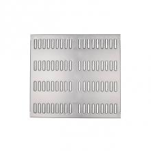 Zurn Industries P817-FS-24X24 - Z817 24''x24'' Stl. St. Slotted Bar Grate P.N. 610220015