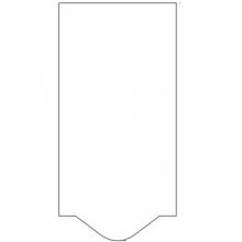 Zurn Industries P874-12-E8 - Z874 8'' NO HUB END OUTLET FOR 12'' CHANNEL PN 642000066