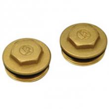 Zurn Industries QHMEP6 - End Plugs -1-1/4''  BPT with  Gasket - QickZone Manifold  (PAIR)