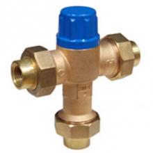 Zurn Industries QMV4XG - XL Brass Thermostatic  Mixing Valve Connections - 3/4'' PEX Barb