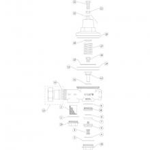Zurn Industries RK34-600XLHR - PRV Repair Kit, Lead-Free - 600HR