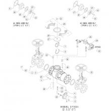 Zurn Industries RK212-375DAC - Repair Kit - 375DA/475DA Rubber Only (checks & relief), incl by-pass parts