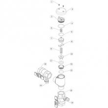 Zurn Industries RK34-710B - BONNET REPAIR KIT, 3/4 - 1'' 710