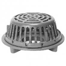 Zurn Industries Z111-4IP - 12'' Dia Flat Deck Roof Drain w/ CI Dome