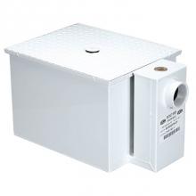 Zurn Industries Z1170-600-3IP-E=12 - ARC Fabricated Steel 25-GPM Greasetrap w/ 3'' Threaded Connections-12'' Extens