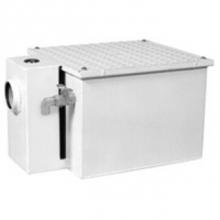 Zurn Industries Z1173-600-3IP - ARC Fabricated Steel 25-GPM Ejecto-Matic Greasetrap w/ 3'' Threaded Connections