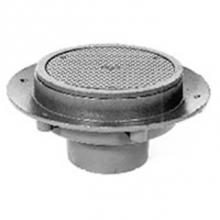 Zurn Industries ZN1454-4NH - N.I. Adj Floor Cleanout w/ Flashing Flange