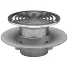 Zurn Industries Z1726-4IP - Stainless Steel Adj Medium Duty Floor Drain