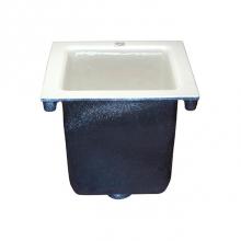 Zurn Industries ZN1902-3NH-4 - 12''Sq X 10'' Ni Brz A.R.E. Floor Sink w/ Full Grate-Ctr Opening