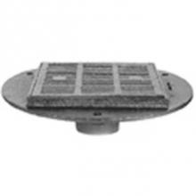 Zurn Industries Z537-6NL-VP - 16'' Sq Top Heavy Duty Parking Deck Drain-VP