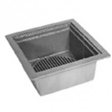 Zurn Industries Z566-4NH - 12'' Sq Open Top Drain