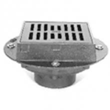 Zurn Industries Z609-4NH - 9'' Sq Heavy Duty Drain