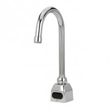 Zurn Industries Z6920-XL-ADM-H4 - AquaSense® Single Hole Gooseneck Sensor Faucet with 1.5 gpm Aerator, Above Deck Mixer, and Wr