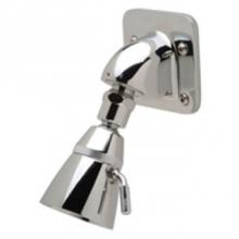Zurn Industries Z7000-I5 - SHOWER HEAD, INSTITUTIONAL, BRASS, LARGE W/VOLUME CONTROL, C