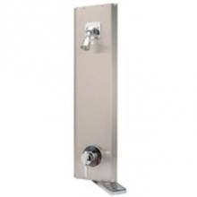 Zurn Industries Z7500-CR - Z7500 Stainless Steel Shower  Panel Corner Unit
