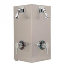Zurn Industries Z7500-W2 - Z7500-W2 Stl Steel Shower    Panel Two Person Unit