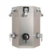 Zurn Industries Z7500-W3 - Z7500-W3 Stl Steel Shower    Panel Three Person Unit