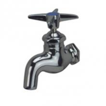 Zurn Industries Z80402 - 1/2'' MALE INLET WALL FAUCET W/3''DIA FOUR ARM HANDLE