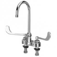 Zurn Industries Z812B6-XL-3F - -XL CENTERSET W/5-3/8'' GOOSENECK SPOUT & 6'' WRIST BLADE HANDLE W/'3