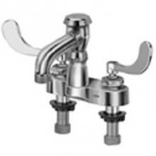 Zurn Industries Z812N4-XL-5H - CENTERSET FAUCET W/HOSE END 6'' VB SPOUT & 4'' WRIST BLADE HANDLE '5H