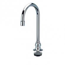 Zurn Industries Z821B0-XL-7F - DECK MOUNTED FAUCET (XL); 5-3/8'' GOOSENECK SPOUT '7F'