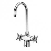 Zurn Industries Z826B2-XL-6F - FAUCET (XL), DOUBLE LAB, 5-3/8'' GOOSENECK; -2 HDL
