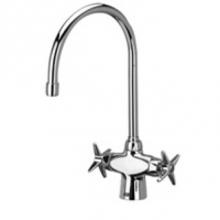 Zurn Industries Z826C2-XL - FAUCET (XL), DOUBLE LAB, 8'' GOOSENECK; -2 HDL