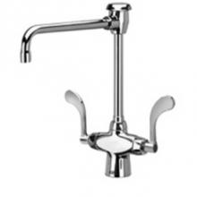 Zurn Industries Z826V4-XL-HCT-6M - FAUCET, DOUBLE LABORATORY GN 'V' '4' (XL) '6M' 'HCT'