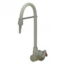 Zurn Industries Z82900-WM - LABORATORY FAUCET, POLYPROPYLENE, WALL MOUNTED