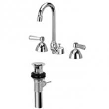 Zurn Industries Z831A1-XL-P - -XL FAUCET, WIDESPREAD FLEX HOSE, 'A', '1' POP UP  LEAD FREE