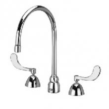 Zurn Industries Z831C4-XL-140-18F - FAUCET (XL), WIDESPREAD FLEX HOSE, 'S' 140 RESTRICTED SWING '18F'
