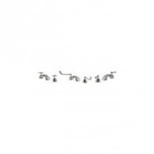 Zurn Industries Z831F4-XL-ICT - -XL FAUCET, WIDESPREAD FLEX HOSE, 'F' SPOUT '4' LEAD FREE