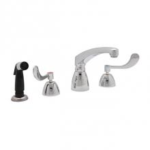 Zurn Industries Z831G4-XL-HS-17F - -XL FAUCET, WIDESPREAD FLEX HOSE, 'G', '4' '17F' 'HSLEAD FREE