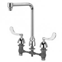 Zurn Industries Z831S4-XL-18M - FAUCET (XL), WIDESPREAD FLEX HOSE, 'S' '4'' WBH' '18M'