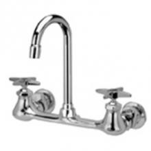 Zurn Industries Z842A2-XL - -XL Sink Fct w/ 3-1/2'' Gooseneck Spout & 3''Dia Four Arm hand