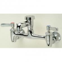 Zurn Industries Z843L1-XL-CS - SERV SINL FCT W/2-1/2'' VB BREAKER SPOUT & LEVER HANDLES 'CS'