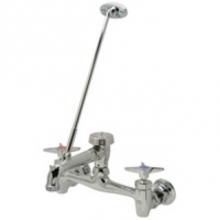 Zurn Industries Z843M2-XL-CS - SERVICE SINK FAUCET W/'M' SPOUT. 2 FOUR ARM HANDLE' 'CS'