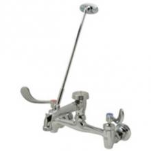 Zurn Industries Z843M4-XL-LSI - Serv Sink Fct w/6''VB Spt LeverHdls,Pail Hook,3/4'' Hose End