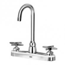 Zurn Industries Z871A2-XL - AquaSpec® kitchen sink faucet with 3-1/2'' gooseneck and cross handles