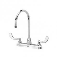 Zurn Industries Z871C4-XL-FC1.5 - -XL FAUCET, 8'' KITCHEN 5 3/8'' GOOSENECK SPOUT, DOME HA FC1.5