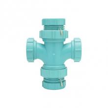 Zurn Industries Z9A-TT-112-S - Z9A-TT-112-S PP 1-1/2'' FR Dbl Sanitary Tee Assy w/ Stb-Lck Seal P.N. 628560026-S