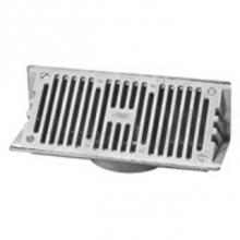 Zurn Industries ZAB161-3IP - 3X10 All Brass Oblique Scupper Drain