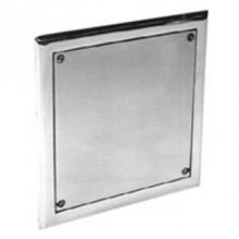 Zurn Industries ZANB1462-8 - 8'' Nickel Bronze Sq Secured Wall Access Panel w/ Polished Cover