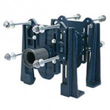 Zurn Industries ZN1201-ND4-CS - EZCARRY Narrow Wall 500lb - 4NH Dbl Adj Horz SJ w/ 2.25''Polymer Cplg