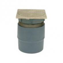 Zurn Industries ZN1400-SZ-4NH - N.I. Adj Level-Trol Floor Cleanout w/ 4'' NH Outlet