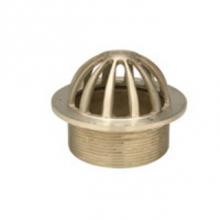 Zurn Industries ZN400-6G - ZN400 Pol Nic Bronze 6'' Rd Adj Top Assy w/ ''Type G'' Dome Strainer