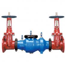 Zurn Industries 4-350AOSY - Double Check Valve, Lead-Free, Grooved Body, Flanged OSY x Flanged OSY