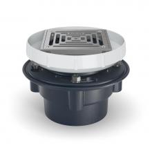 Zurn Industries EZ1-PV4-S6-SS - EZ1 6'' Sq SS Top w/4'' PVC Solvent Weld Outlet PN 3156520235