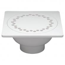 Zurn Industries FD2381-PVC - FD2381-9X9 PVC Bell Trap Assy PN 59126PVC6