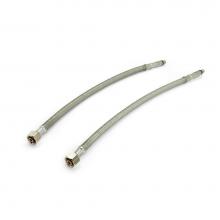 Zurn Industries G66621 - Two 12'' SS Braided Hoses f/   Sgle Ctrol Fct PN 69764012